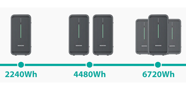 Distributore Batterie per Accumulo Fotovoltaico Marstekl 2 kWh