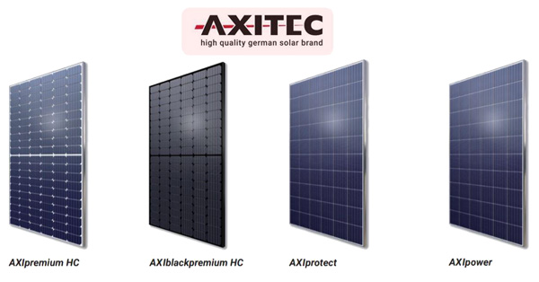 Set 8 Moduli Fotovoltaici Axitec Energy Axipremium XXL HC BLK 400W