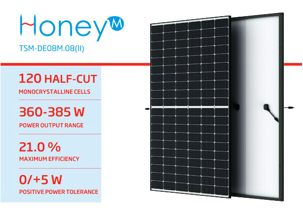 Moduli Fotovoltaici Monocristallini Trina Solar Honey 380W