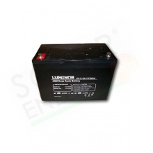 LUMINOR LDC12-200 – BATTERIA STAZIONARIA AGM DEEP CYCLE 12V 200AH