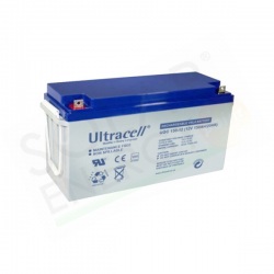 ULTRACELL SERIE UCG150-12 – BATTERIA SOLARE GEL 12V 150AH DEEP CYCLE