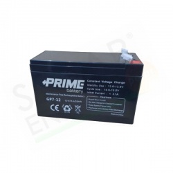 PRIME PCA 7-12 – BATTERIA SOLARE ERMETICA AGM PIOMBO-ACIDO 7 AH 12V UPS