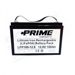 PRIME LFP100 – BATTERIA SOLARE AL LITIO 12V 100AH 1.3 KWH