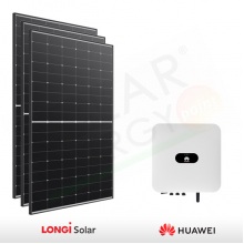 KIT FOTOVOLTAICO 4.4 KW LONGI SOLAR – HUAWEI PREDISPOSTO PER ACCUMULO