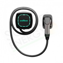 WALLBOX PULSAR PLUS 7.4 – STAZIONE DI RICARICA VEICOLI ELETTRICI 7.4 KW / 7 M / T2 / NERA