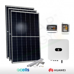 KIT FOTOVOLTAICO 6.1 KW QCELLS – HUAWEI PREDISPOSTO PER ACCUMULO (COMPLETO)