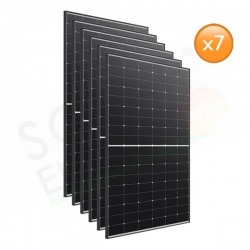 SET 7 MODULI FOTOVOLTAICI LONGI SOLAR HI-MO 6M EXPLORER LR5-54HTH-430M MONOCRISTALLINI 430 W – TOT. 3 KW