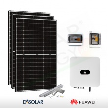 KIT FOTOVOLTAICO 2.2 KW DAS SOLAR – HUAWEI PREDISPOSTO PER ACCUMULO (COMPLETO)