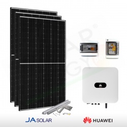 KIT FOTOVOLTAICO 2.1 KW JA SOLAR – HUAWEI PREDISPOSTO PER ACCUMULO (COMPLETO)