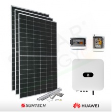 KIT FOTOVOLTAICO 2.1 KW SUNTECH POWER – HUAWEI PREDISPOSTO PER ACCUMULO (COMPLETO)