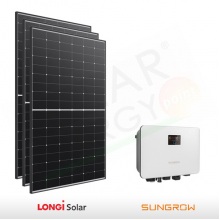 KIT FOTOVOLTAICO 2.1 KW LONGI SOLAR – SUNGROW