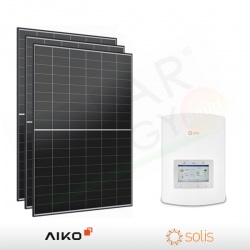 KIT FOTOVOLTAICO 6.5 KW AIKO – SOLIS PREDISPOSTO PER ACCUMULO