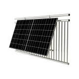 KIT STRUTTURA DI FISSAGGIO FOTOVOLTAICO UNIVERSALE (BALCONE)