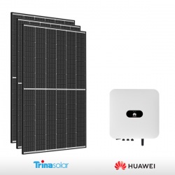 KIT FOTOVOLTAICO 3.1 KW TRINA SOLAR – HUAWEI PREDISPOSTO PER ACCUMULO