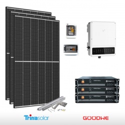 KIT FOTOVOLTAICO 5.3 KW TRINA SOLAR – GOODWE CON ACCUMULO 7 KWH (COMPLETO)