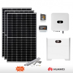 KIT FOTOVOLTAICO 6.4 KW BISOL – HUAWEI CON ACCUMULO DA 5 KWH (COMPLETO)